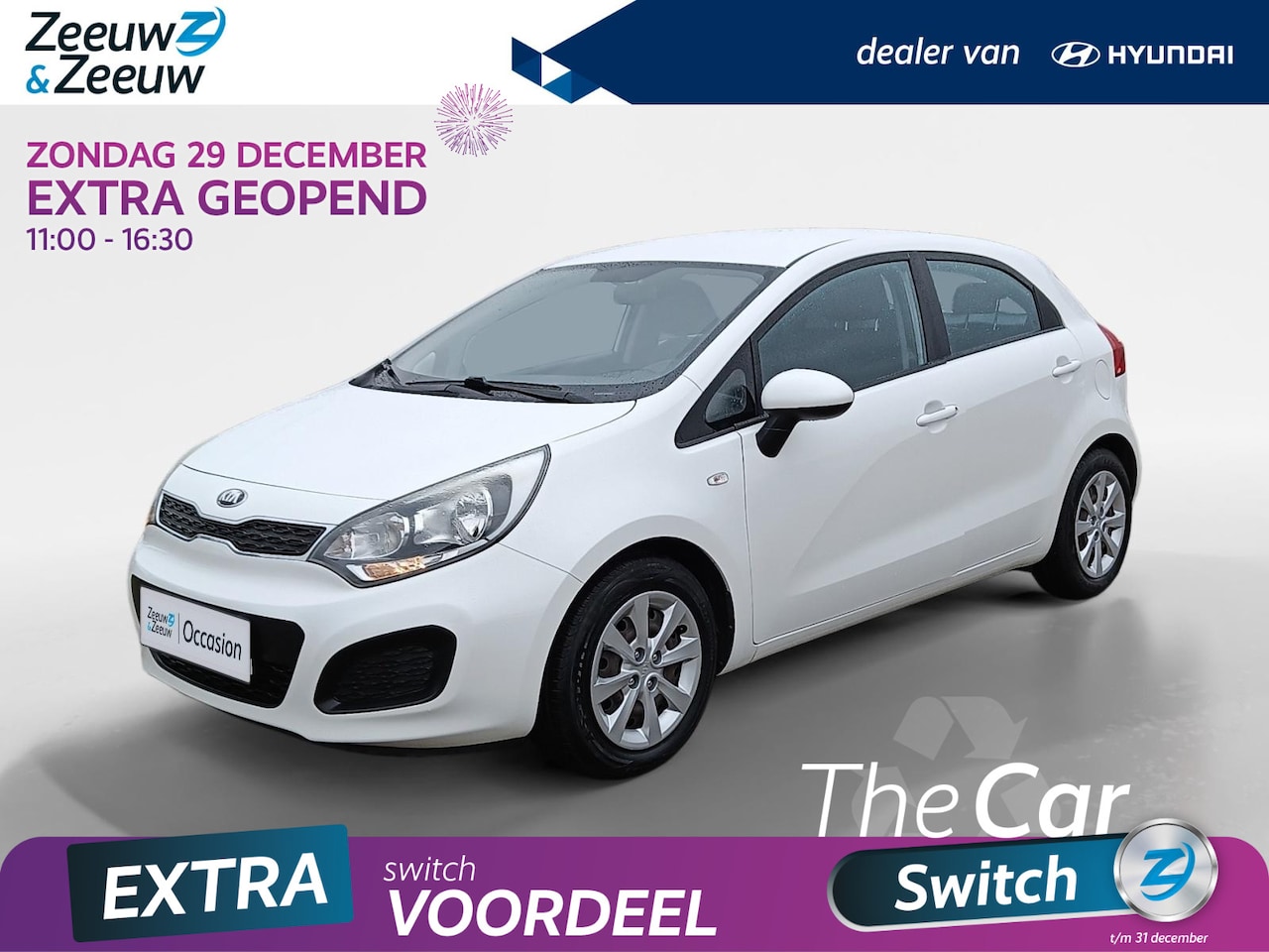 Kia Rio - 1.2 CVVT Comfort Pack Navigatiesysteem | Bluetooth | Airco - AutoWereld.nl