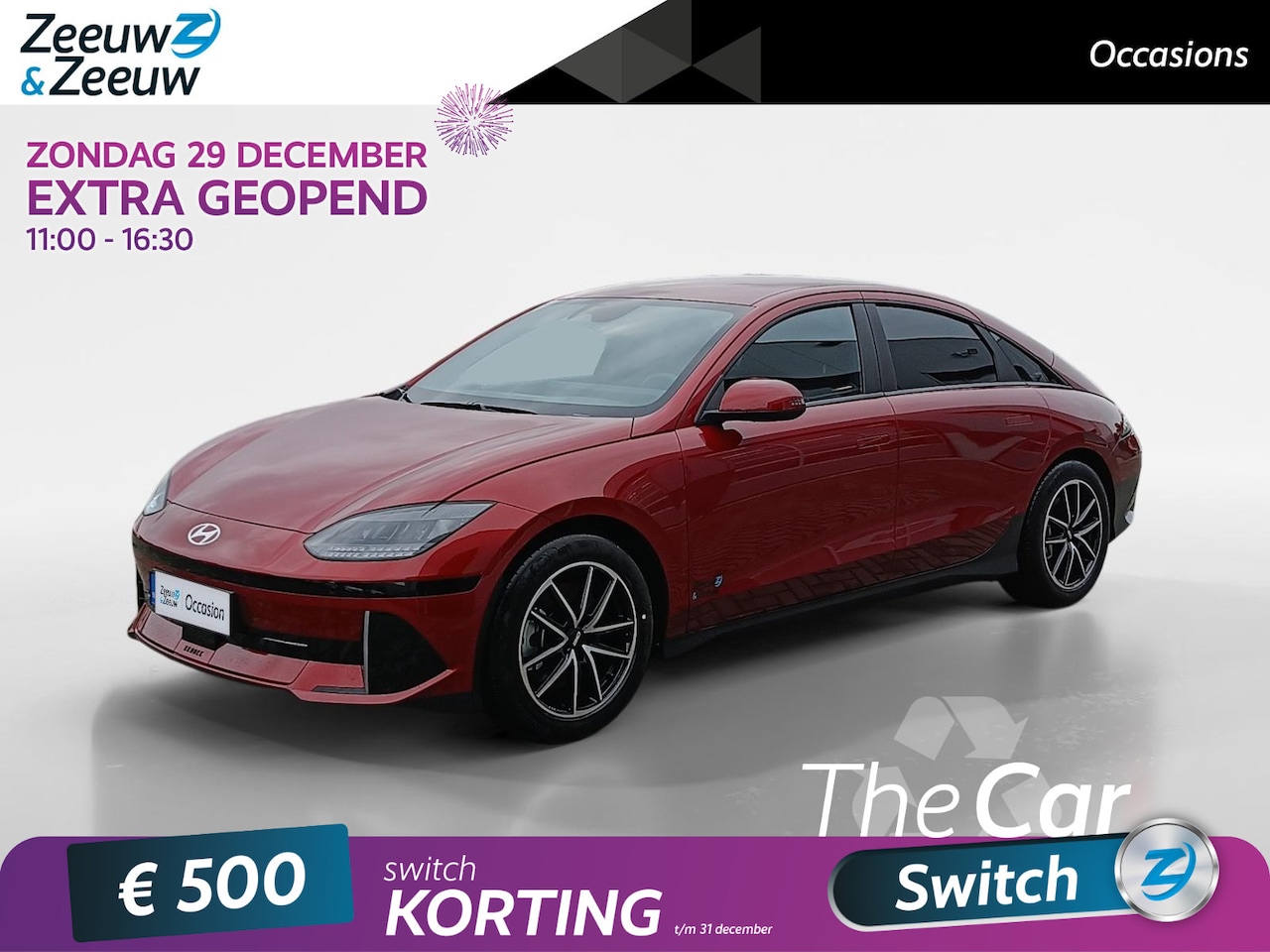 Hyundai IONIQ 6 - Connect 53 kWh | ALS NIEUW | 1700KM!! | PRIVACY GLASS - AutoWereld.nl