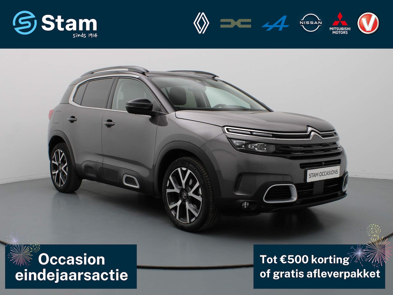 Citroën C5 Aircross - 130pk PureTech Business Plus AUTOMAAT Climate control | Navig | Panoramadak - AutoWereld.nl