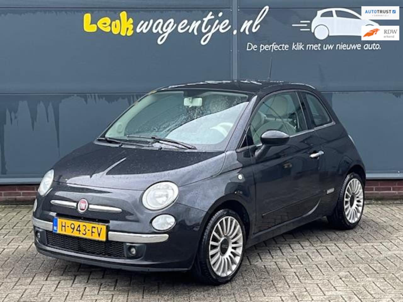 Fiat 500 - 1.2 Lounge *16 inch *airco - AutoWereld.nl