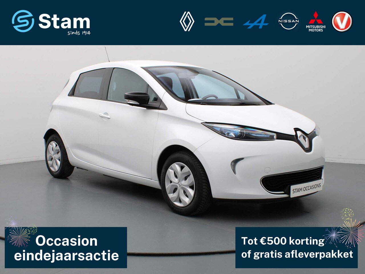 Renault Zoe - R240 Intens 22 kWh HUURBATTERIJ Navig | Climate control - AutoWereld.nl