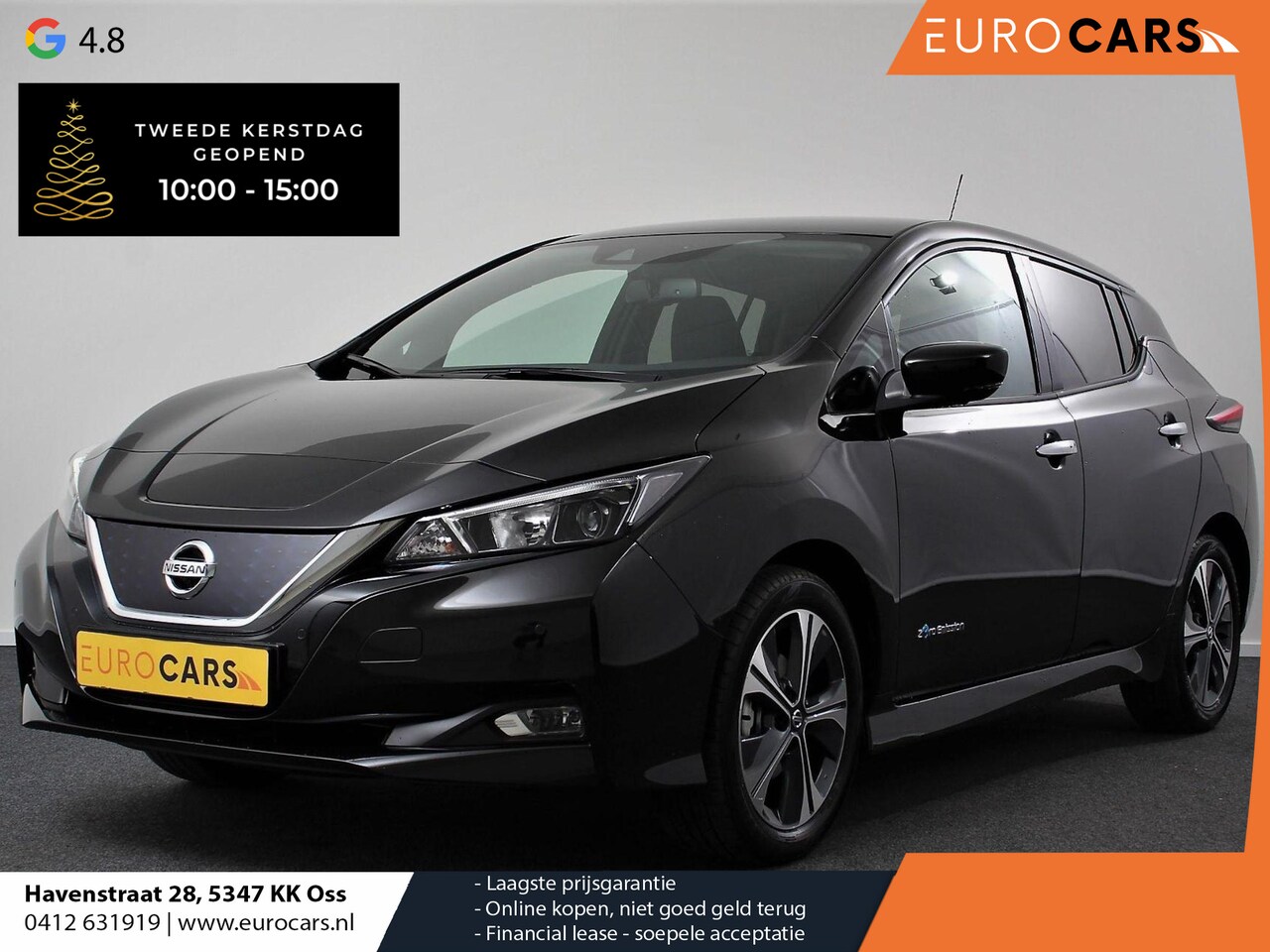 Nissan LEAF - N-Connecta 40 kWh | € 2000,- subsidie mogelijk particulier! | Navigatie | Bluetooth | Crui - AutoWereld.nl