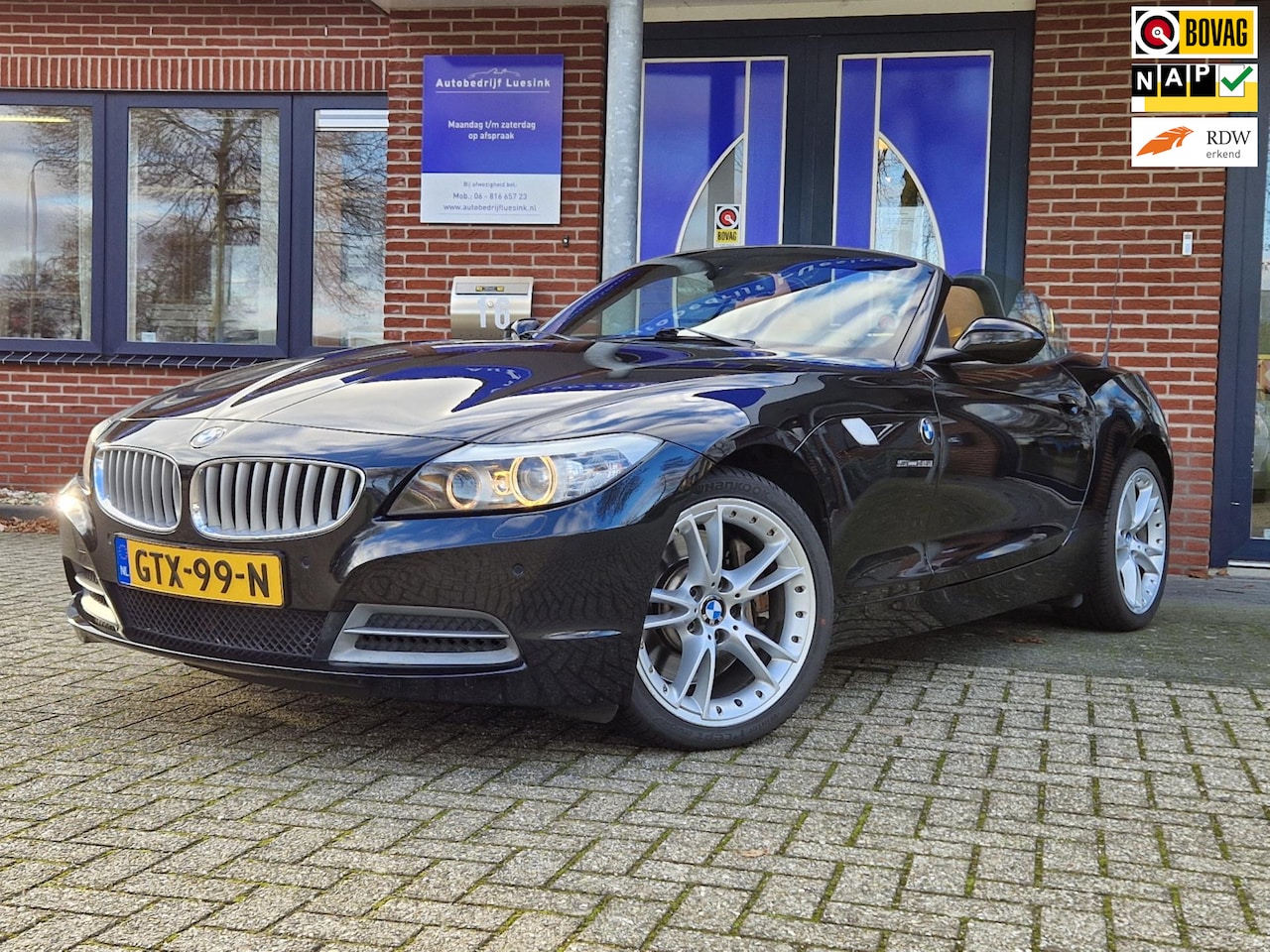 BMW Z4 Roadster - SDrive35i High Executive (20x Z4 op VOORRAAD) Cruise Control Elektr Sportstoelen Navigatie - AutoWereld.nl