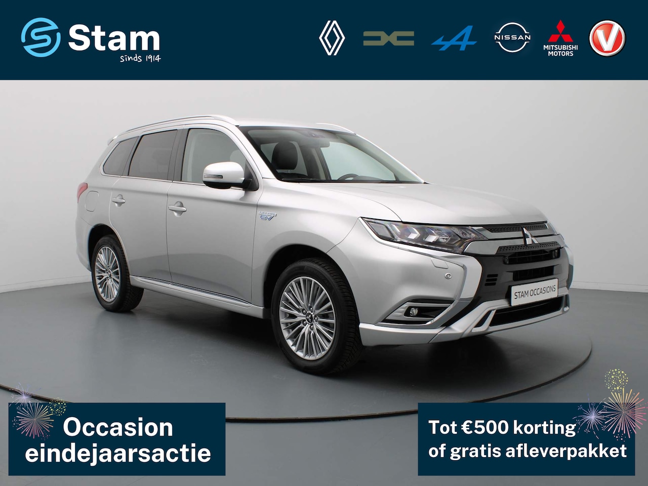 Mitsubishi Outlander - 240pk 2.4 PHEV Intense AUTOMAAT Camera | Carplay | Climate | Parksens. | Trekhaak - AutoWereld.nl