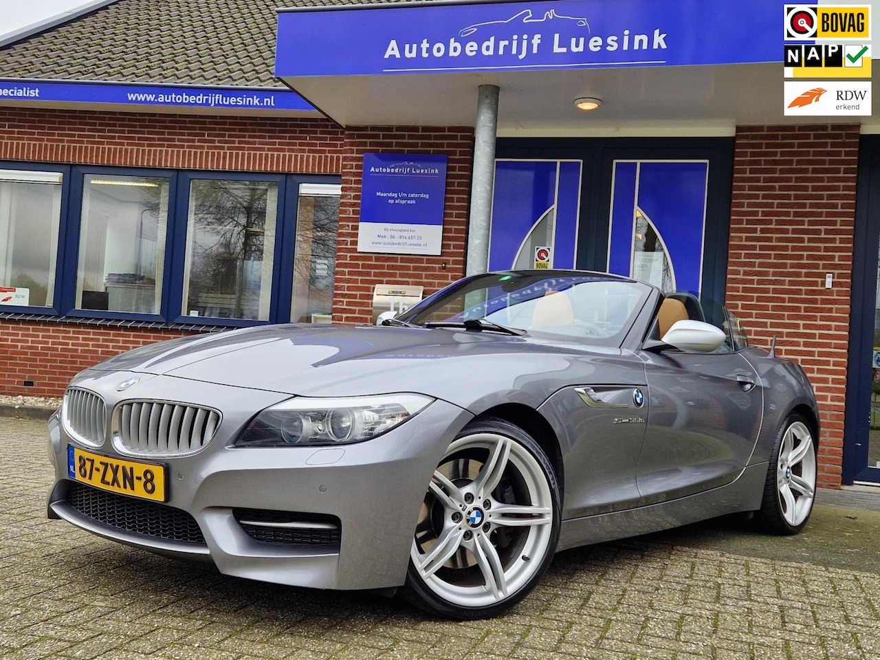 BMW Z4 Roadster - SDrive35is High Executive (20x Z4 op VOORRAAD) 383pk Sportuitlaat Stuurwielverwarming Keyl - AutoWereld.nl