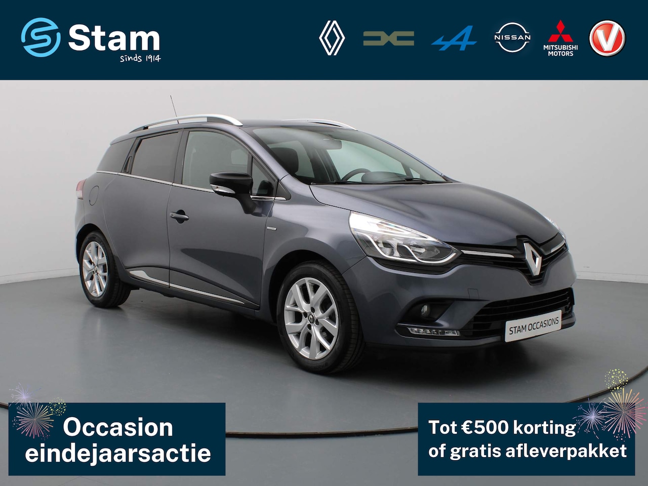 Renault Clio Estate - TCe 90pk Limited Airco | Carplay | Navi | Parksens. achter - AutoWereld.nl