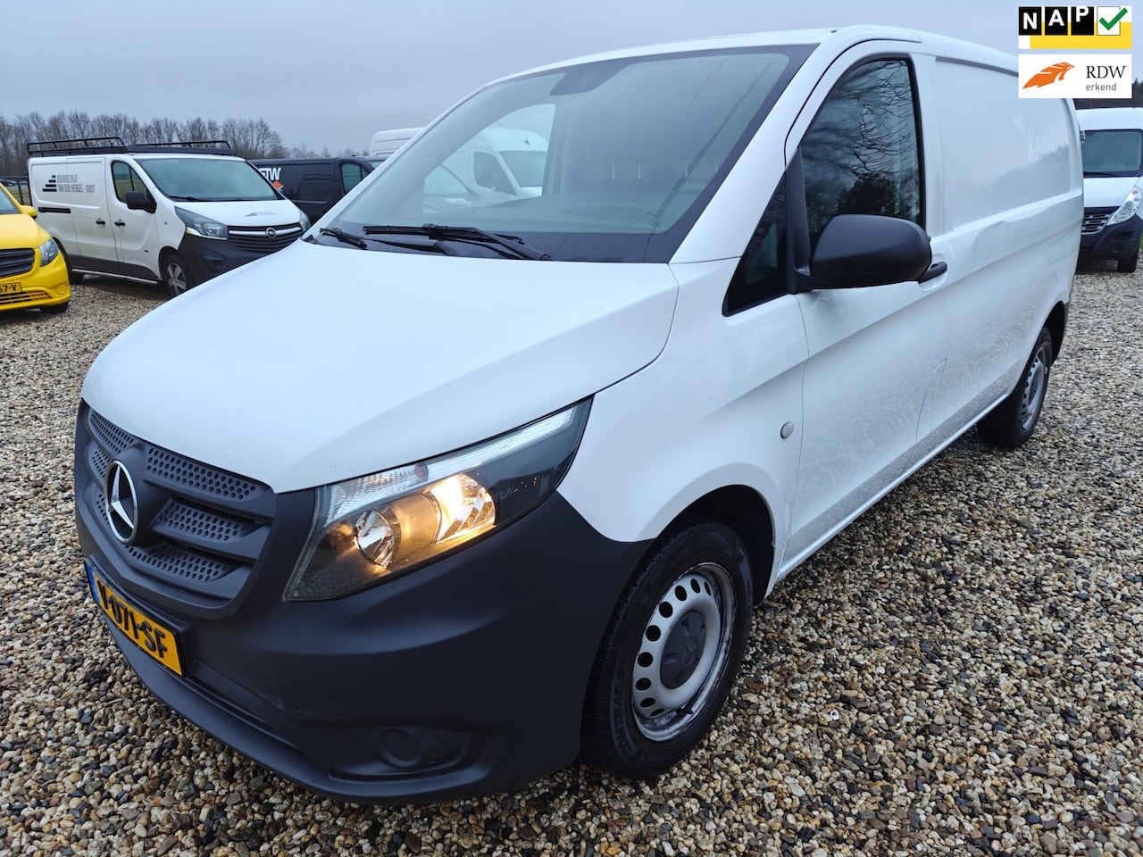 Mercedes-Benz Vito - 114 CDI 2.2 Euro 6 , 136 PK , 1e Eig. apk okt. 2025. Werkplaats inrichting. - AutoWereld.nl