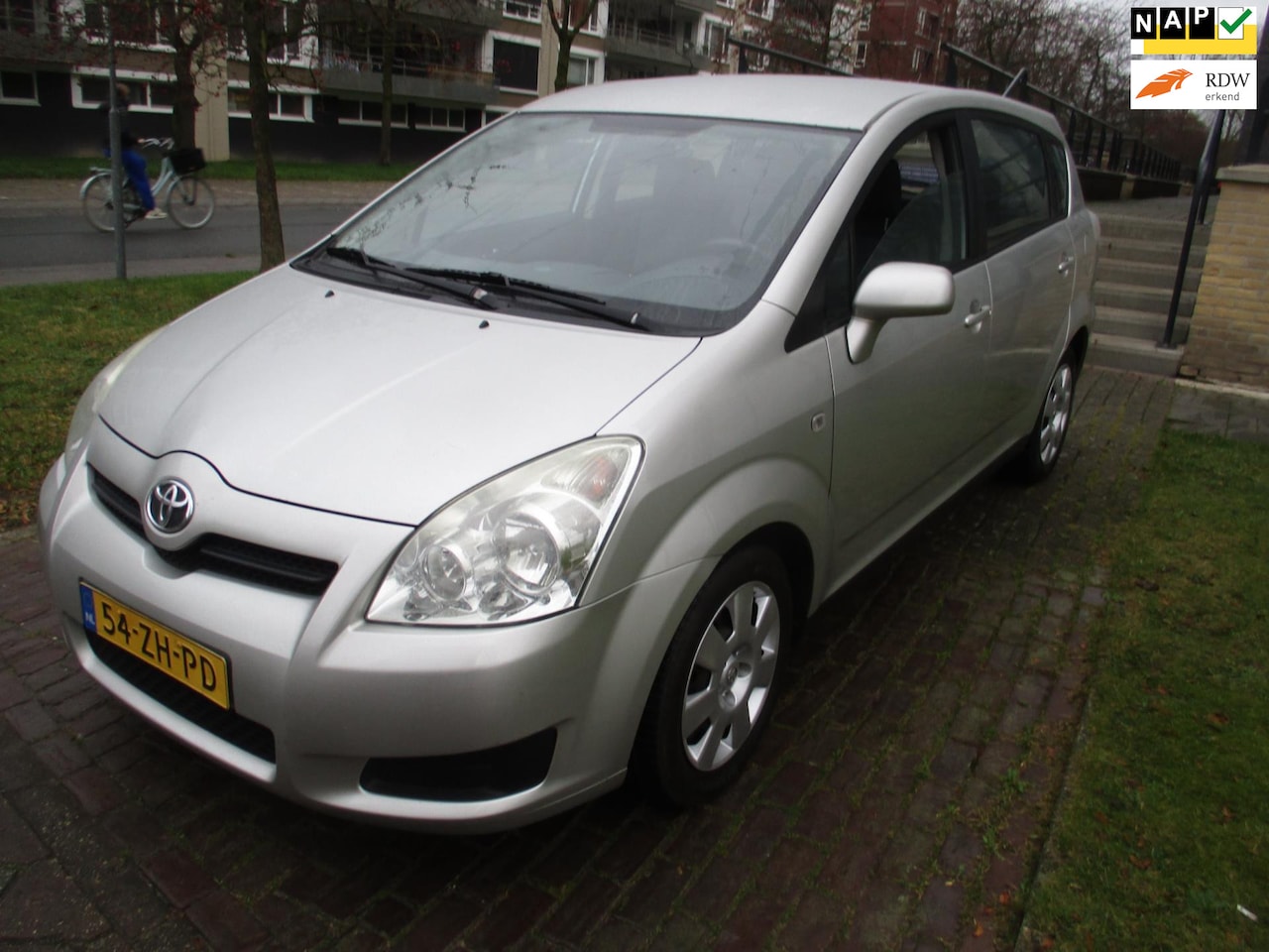 Toyota Verso - 1.6 VVT-i Terra 7p.//7 ZITPLAATSEN//KOPPELING NET VERVANGEN// - AutoWereld.nl