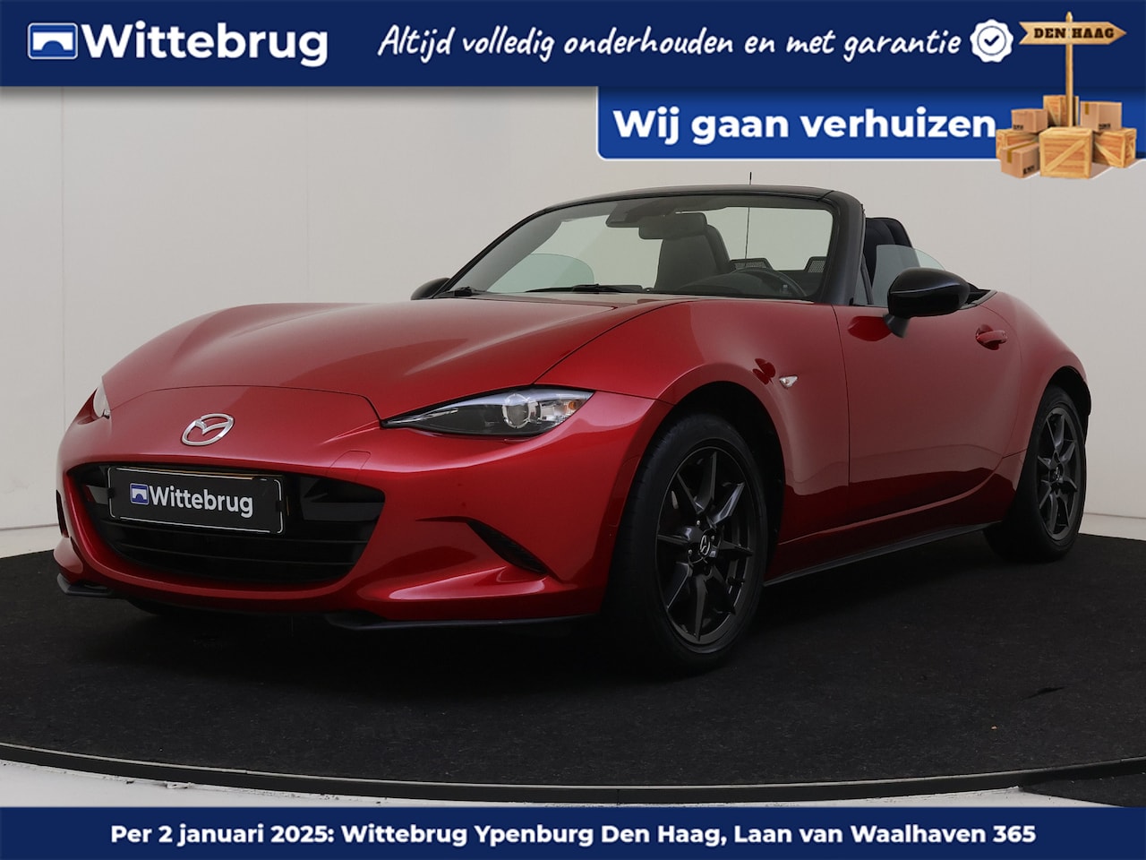 Mazda MX-5 - 1.5 SkyActiv-G 131 GT-M | Navigatie | Lederen Bekleding | Parkeerhulp Achter - AutoWereld.nl