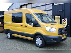 Ford Transit - 330 2.0 TDCI L2H2 DC Trend | NL-Auto | Lage KM | Trekhaak | Cruise