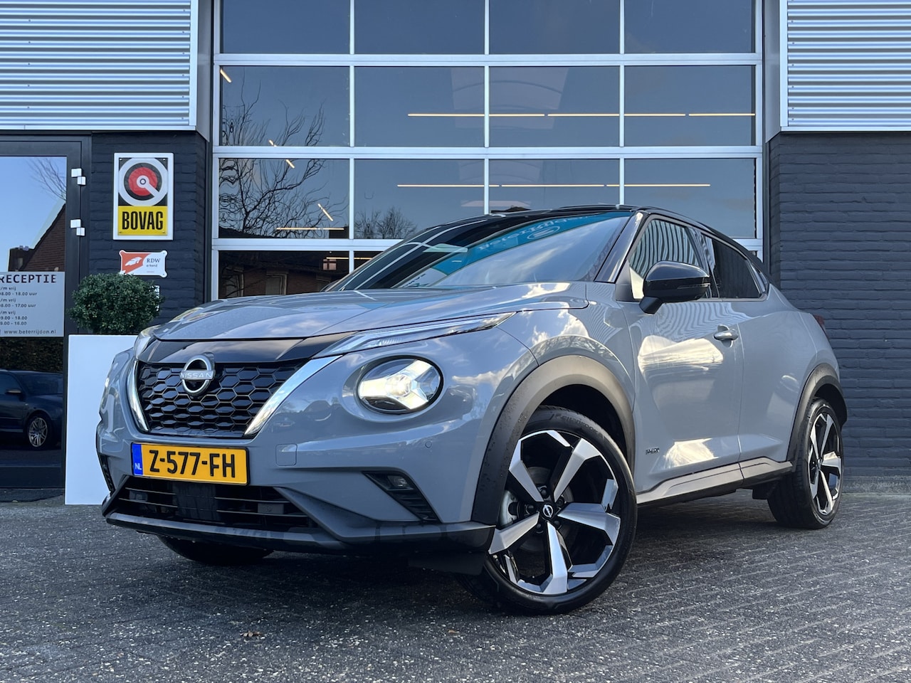 Nissan Juke - 1.6 Hybrid Business Premium 1.6 Hybrid Business Premium, Automaat, 360 Camera, Bose, Cruise, NAP - AutoWereld.nl