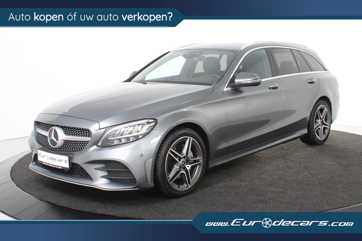 Mercedes-Benz C-klasse - 180 d *AMG-Line*1ste Eigenaar*2xAMG*Navigatie*Stoelverwarming - AutoWereld.nl