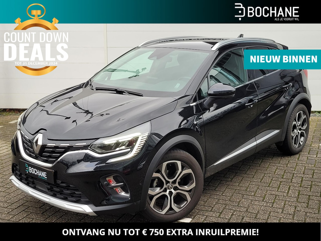 Renault Captur - 1.3 TCe 140 Intens | Automaat | Groot Navi | 360 Camera | Stoelverwarming - AutoWereld.nl