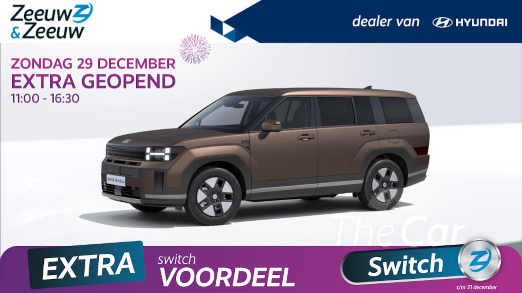 Hyundai Santa Fe - 1.6 T-GDI HEV Comfort Smart 7p. 1.6 T-GDI HEV Comfort Smart 7p. | OP=OP! | ACTIE! - AutoWereld.nl