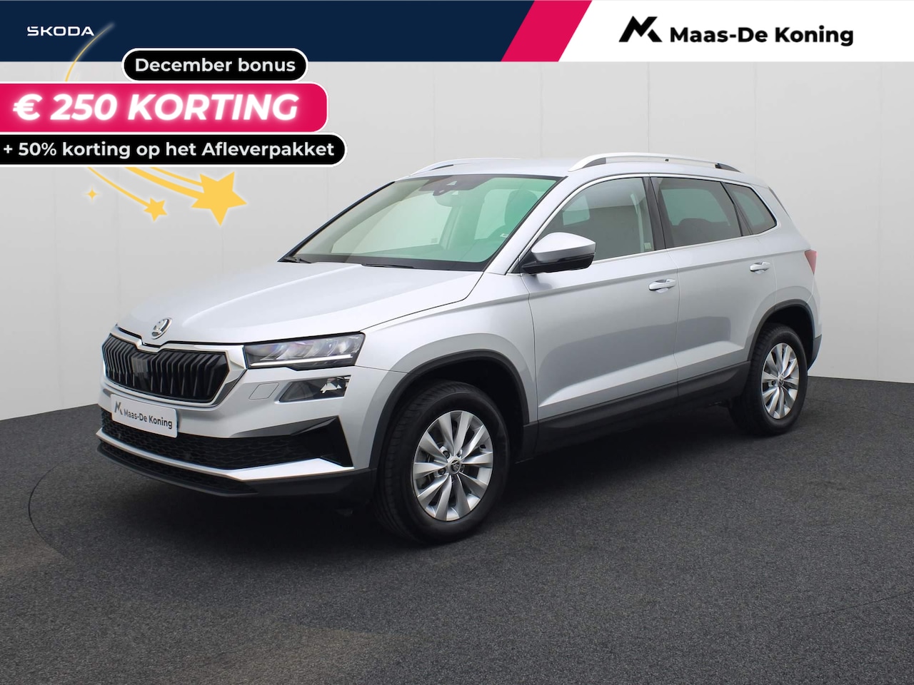 Skoda Karoq - 1.5TSI/150PK ACT Ambition DSG · App connect · Zittingen- & stuurverwarming · Parkeersensor - AutoWereld.nl