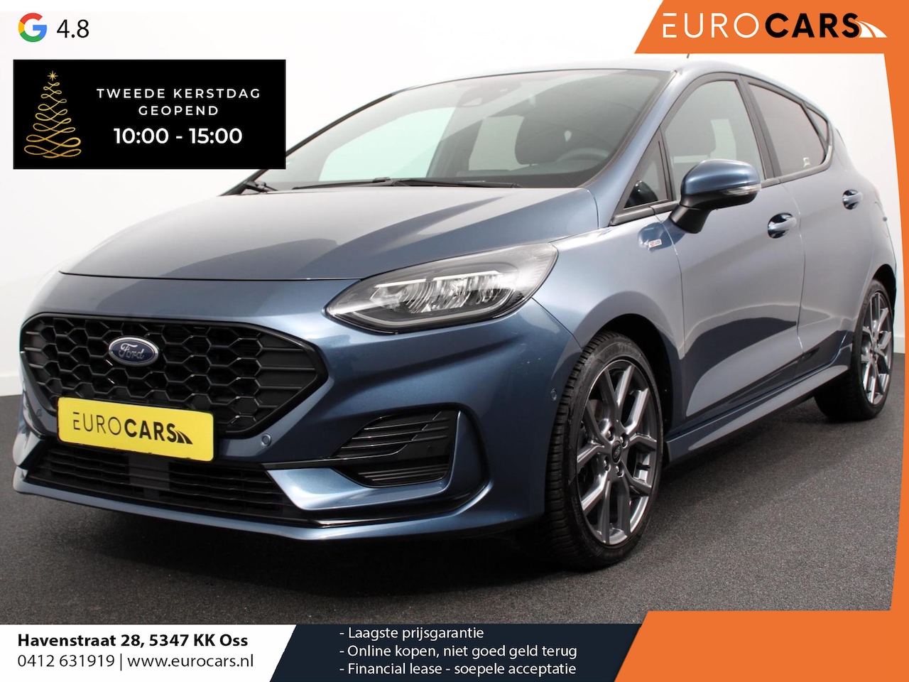 Ford Fiesta - 1.0 EcoBoost 101pk ST-Line | Navigatie | Apple Carplay/Android Auto | Cruise Control | Sto - AutoWereld.nl