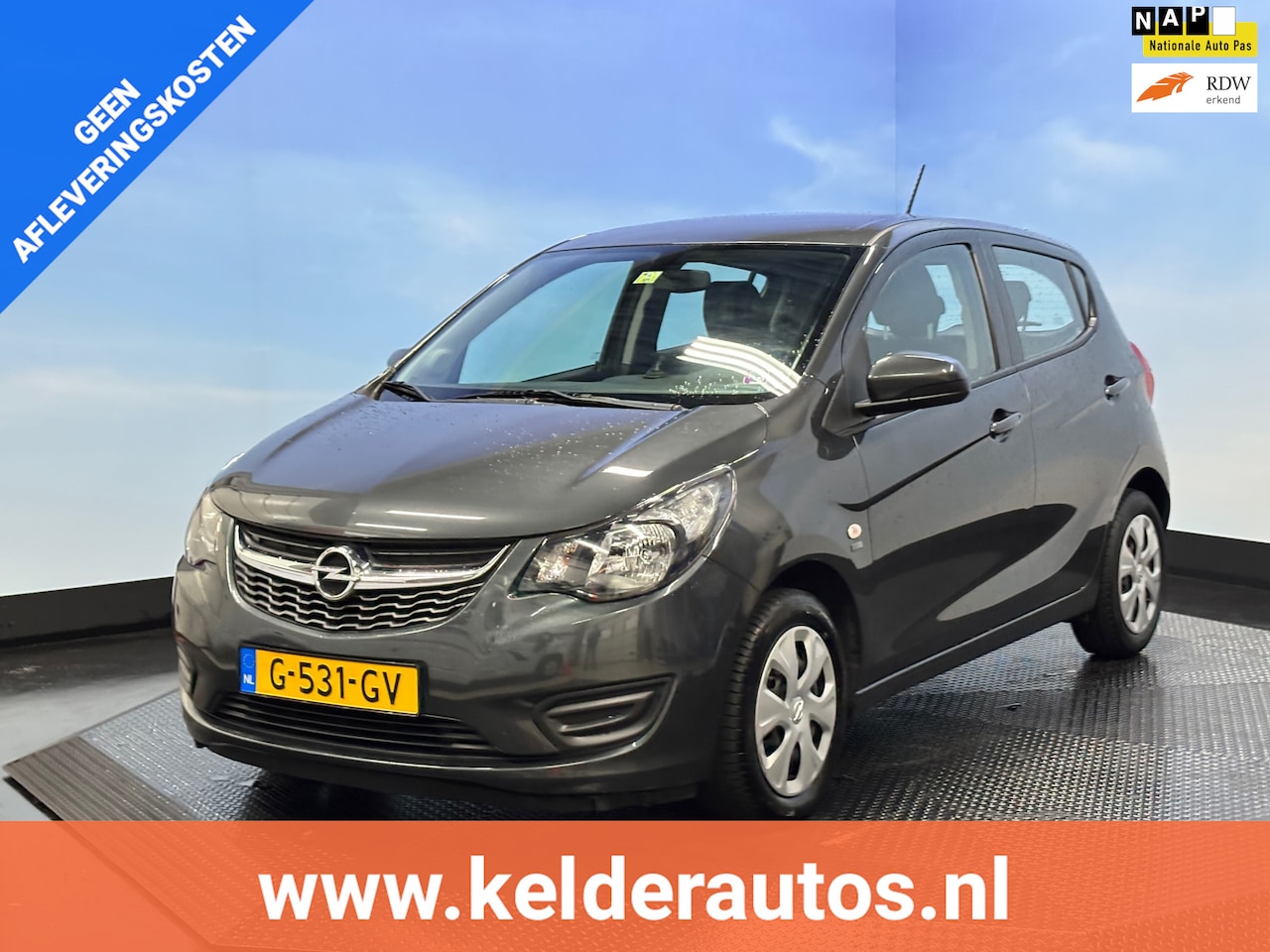 Opel Karl - 1.0 ecoFLEX 120 Jaar Edition Airco | Cruise | Nederlandse auto - AutoWereld.nl