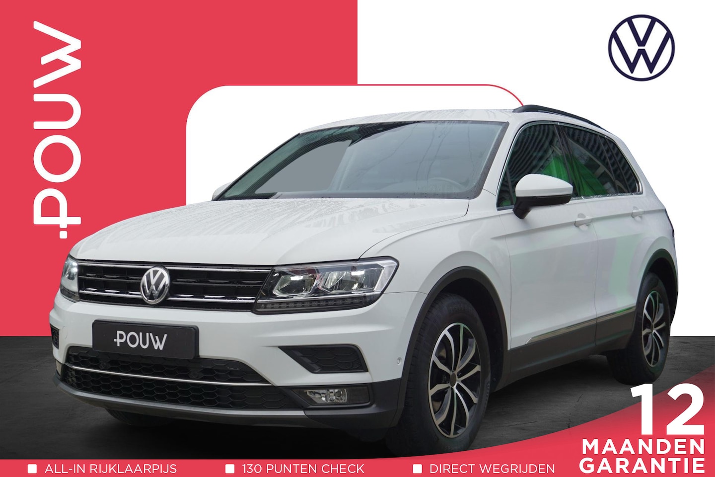 Volkswagen Tiguan - 1.5 TSI 150pk ACT Comfortline Business | App Connect Navigatie | Trekhaak | Stoelverwarmin - AutoWereld.nl