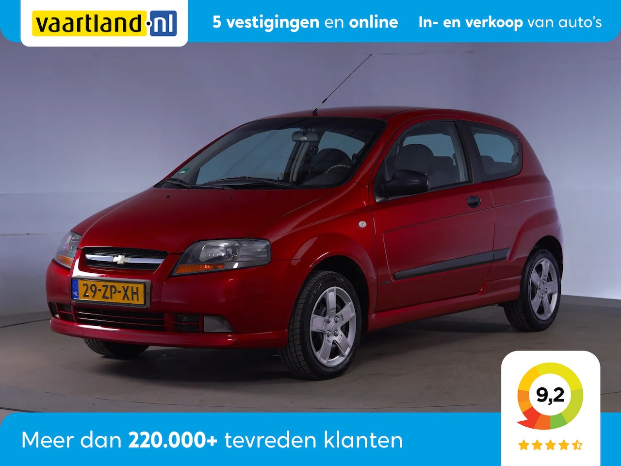 Chevrolet Kalos - 1.2 Spirit[Airco Elek. Ramen] - AutoWereld.nl