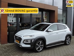 Hyundai Kona - 1.0T Premium 36.000km | Schuifdak | Trekh | 18” | Leer | LED kopl | CarPlay | Stuur+stoelv