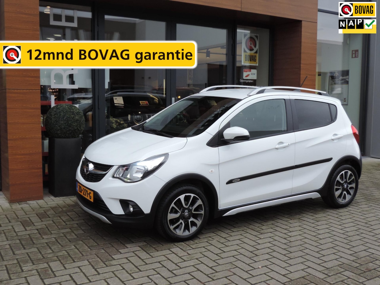 Opel Karl - 1.0 Rocks Online Edition 30.000km | CarPlay | Airco | 15” Lmvelgen | PDC | Cruise contr | - AutoWereld.nl