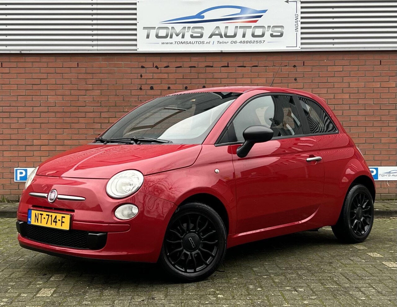 Fiat 500 - 0.9 TwinAir sport. airco. leder/alcantara. zeer leuk - AutoWereld.nl