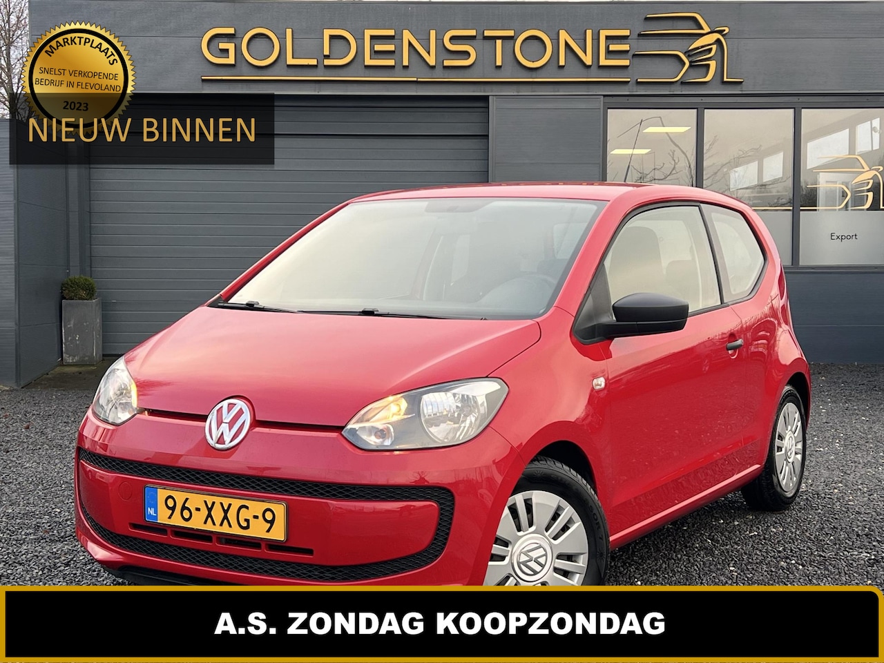 Volkswagen Up! - 1.0 take up! BlueMotion 1e Eigenaar,Airco,N.A.P,Zeer Zuinig,APK tot 02-2025 - AutoWereld.nl