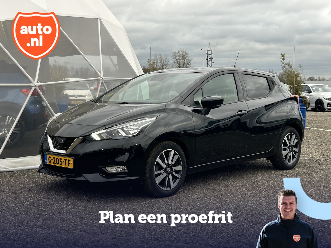 Nissan Micra - 1.0 IG-T N-Connecta | Navigatie | Camera | Carplay | Cruise Control | 16"LM Velgen | - AutoWereld.nl