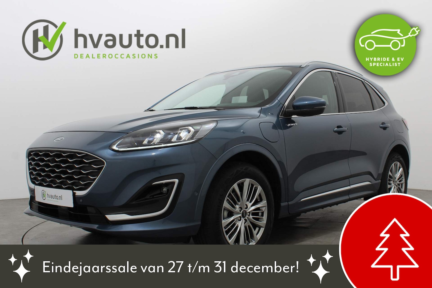 Ford Kuga - 2.5 PHEV 225PK VIGNALE CVT | Trekhaak | Driving Assistance Pack - AutoWereld.nl