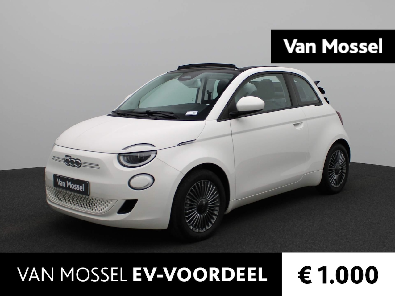 Fiat 500 C - 500e Icon 42 kWh | Navigatie | Climate control | Apple Carplay/Android Auto - AutoWereld.nl