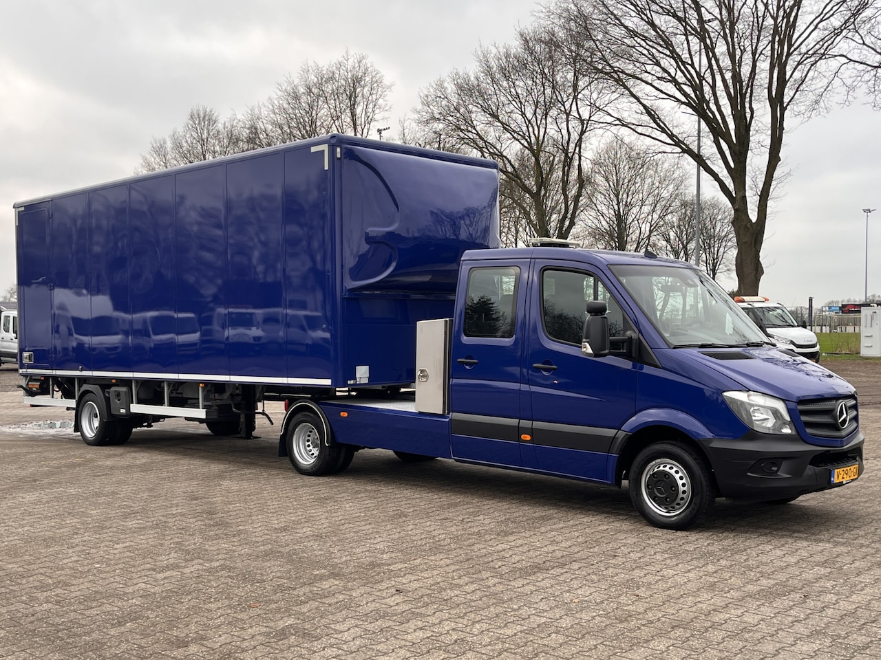 Mercedes-Benz Sprinter - 519 3.0 CDI DC Be combi Be trekker Laadklep 4380 kg laadvermogen Luchtvering  Airco Cruise - AutoWereld.nl