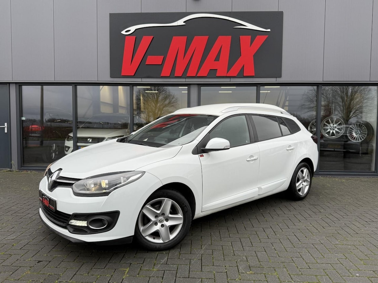 Renault Mégane - 1.5 dCi Expr S&S VAN Grijs Kent Airco Cruise Pdc Orig NL - AutoWereld.nl