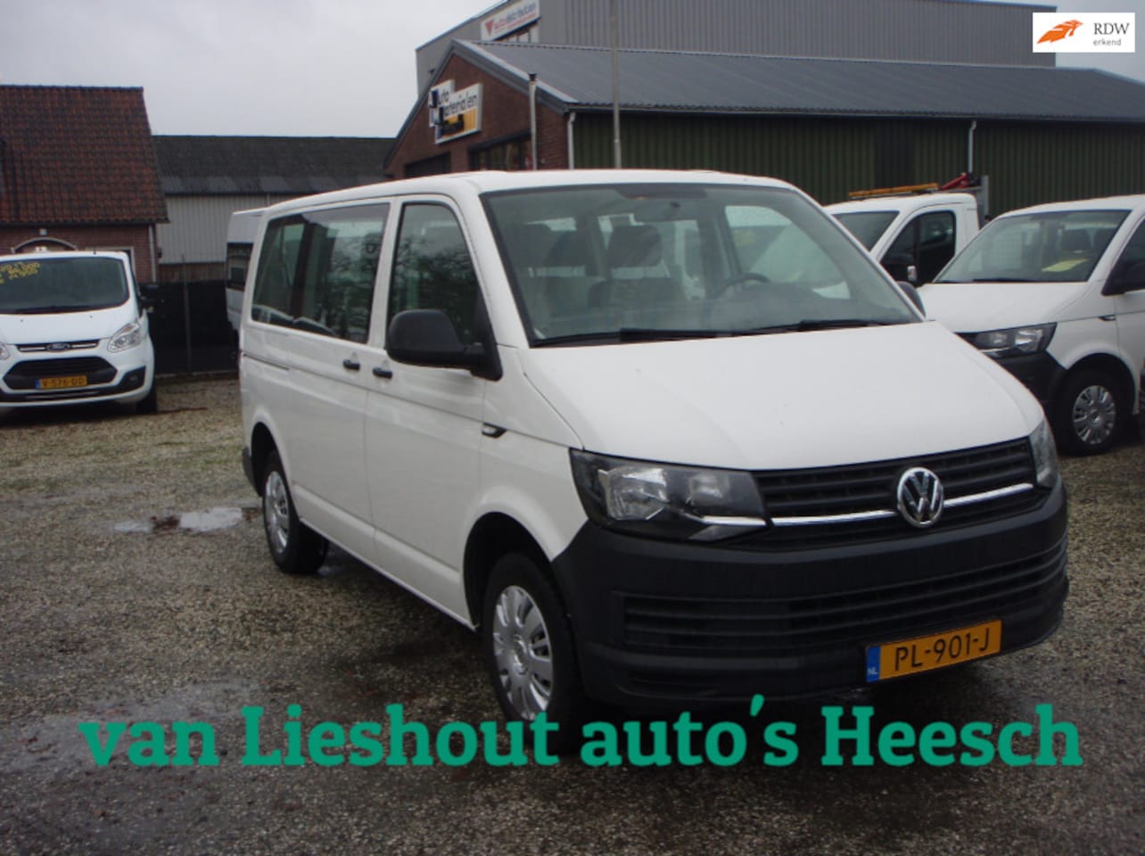 Volkswagen Transporter Kombi - VW 9 persoons benzine personenbus aardgas cng bj 17 - AutoWereld.nl