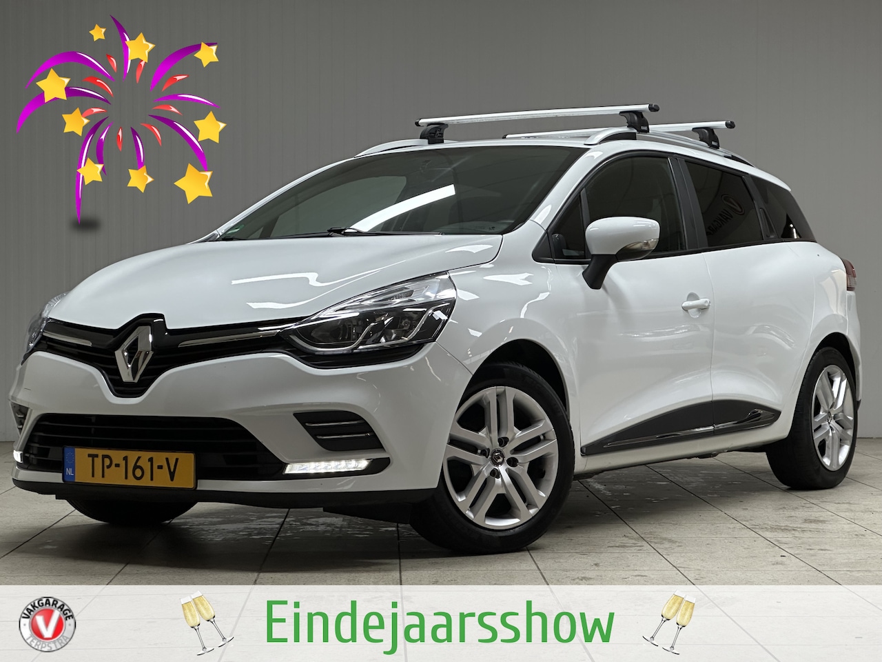 Renault Clio Estate - 0.9 TCe Zen/ Trekhaak!/ LED Dagrijverl./ DAB+/ Airco/ Navi/ Cruise/ Bluetooth/ Multi.Stuur - AutoWereld.nl