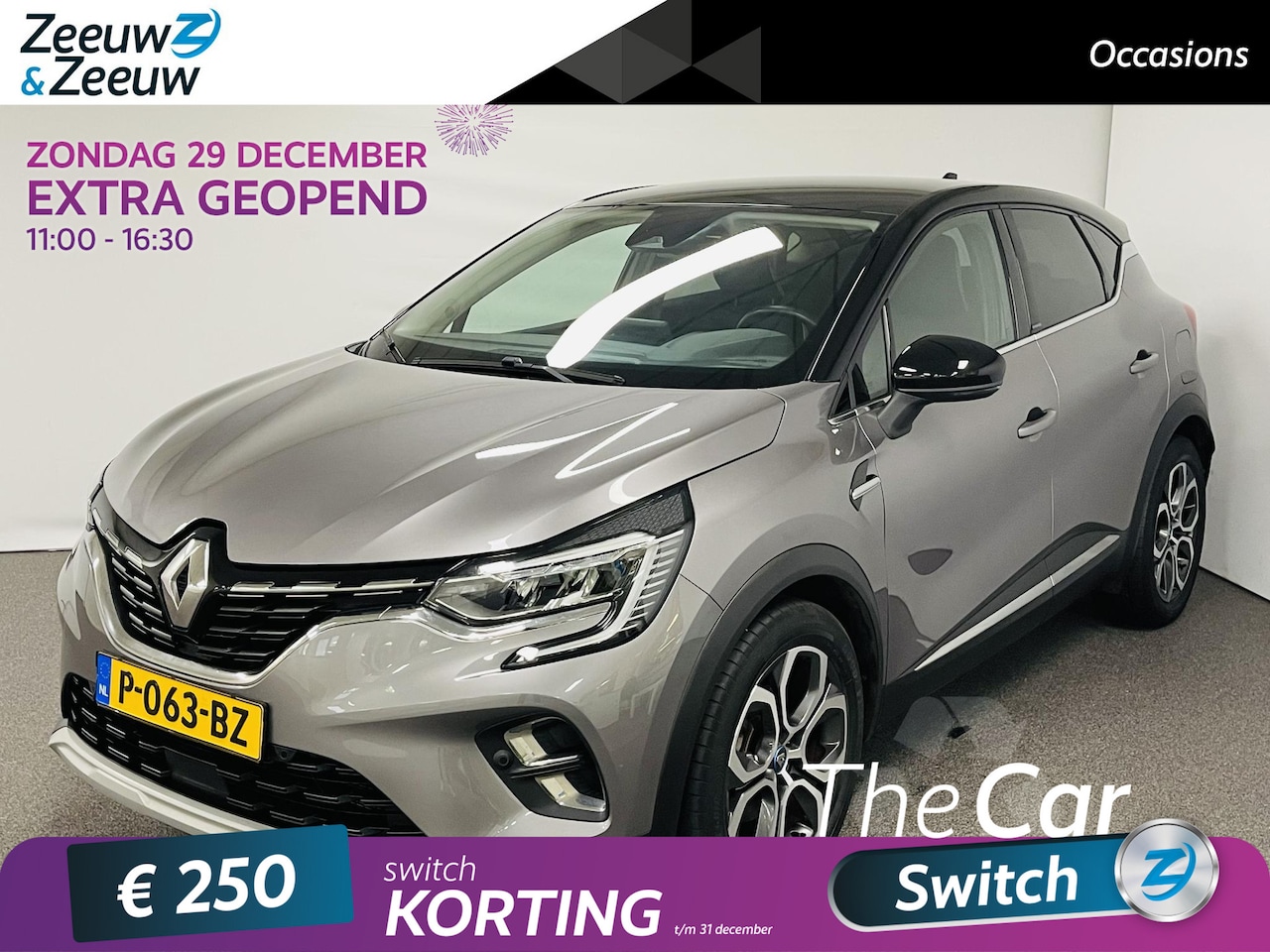 Renault Captur - 1.6 E-Tech Plug-in Hybrid 160 Intens GOEDKOOPSTE VAN NEDERLAND Navi airco Camera parkeerse - AutoWereld.nl