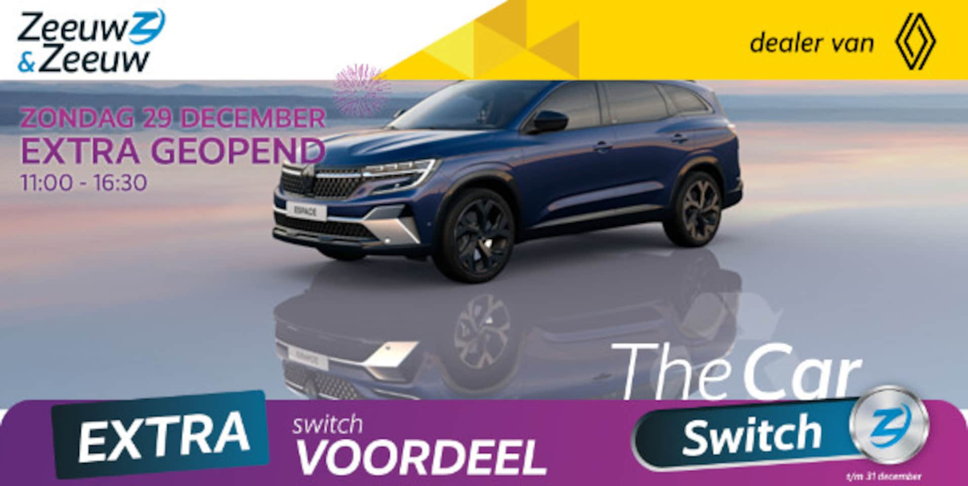 Renault Espace - E-Tech Hybrid 200 esprit Alpine 7p. NIEUW TE BESTELLEN! Nu in onze showroom met € 3000,- v - AutoWereld.nl