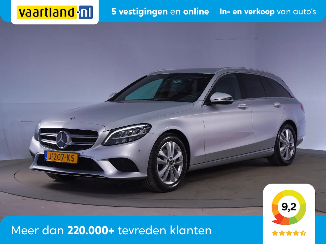 Mercedes-Benz C-klasse Estate - 180 Avantgarde Aut. [ Navi Camera Digi-Dash ] - AutoWereld.nl