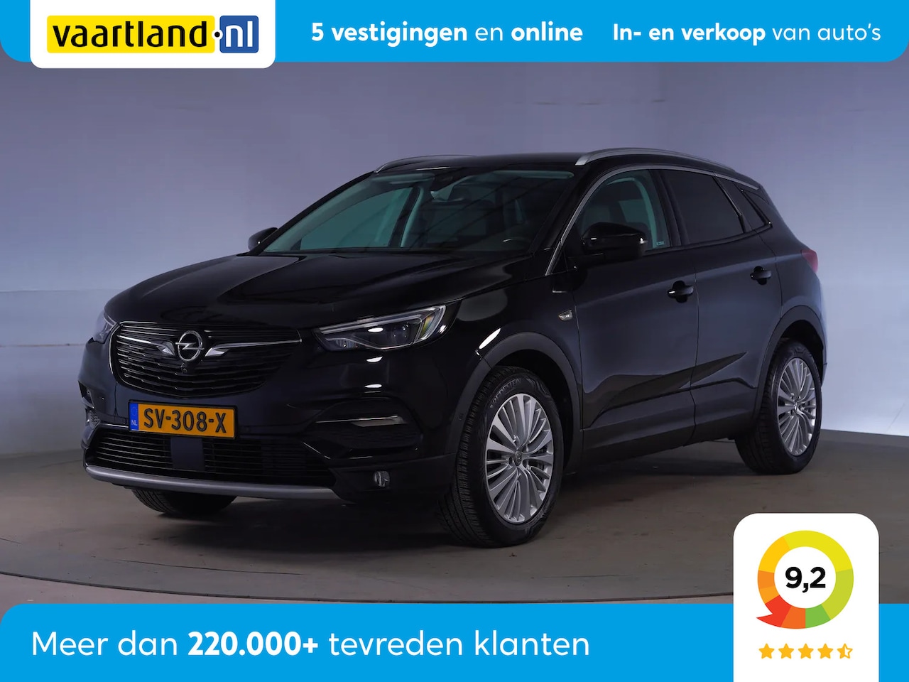 Opel Grandland X - 1.2 Turbo Business Executive | Stoelverwarming | Apple Carplay | Navi | Leder - AutoWereld.nl