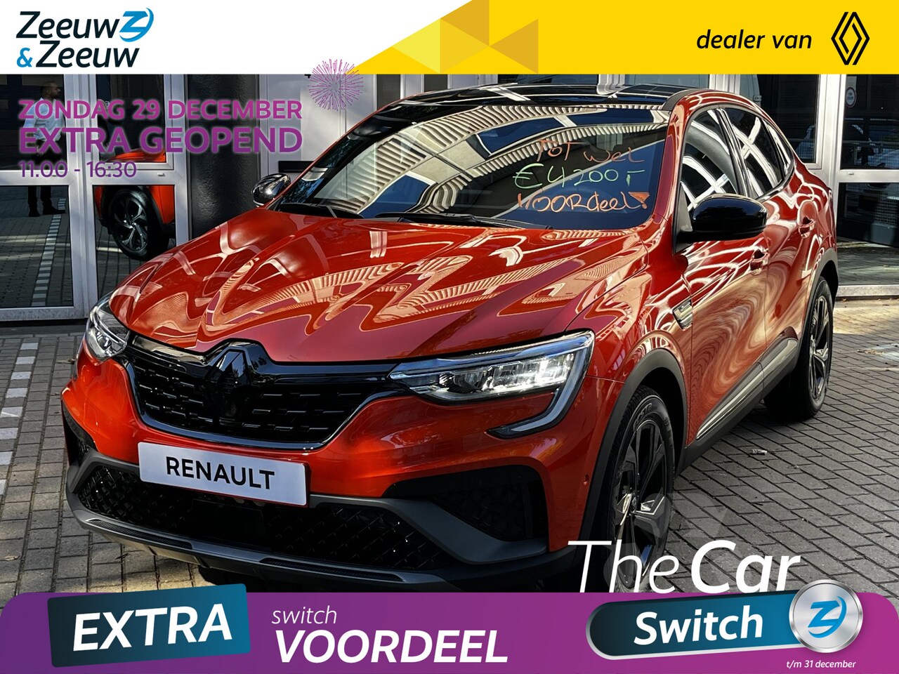 Renault Arkana - 1.6 E-Tech hybrid 145 E-Tech Esprit Alpine | Stoelverwarming | Bose geluidsysteem | Cruise - AutoWereld.nl