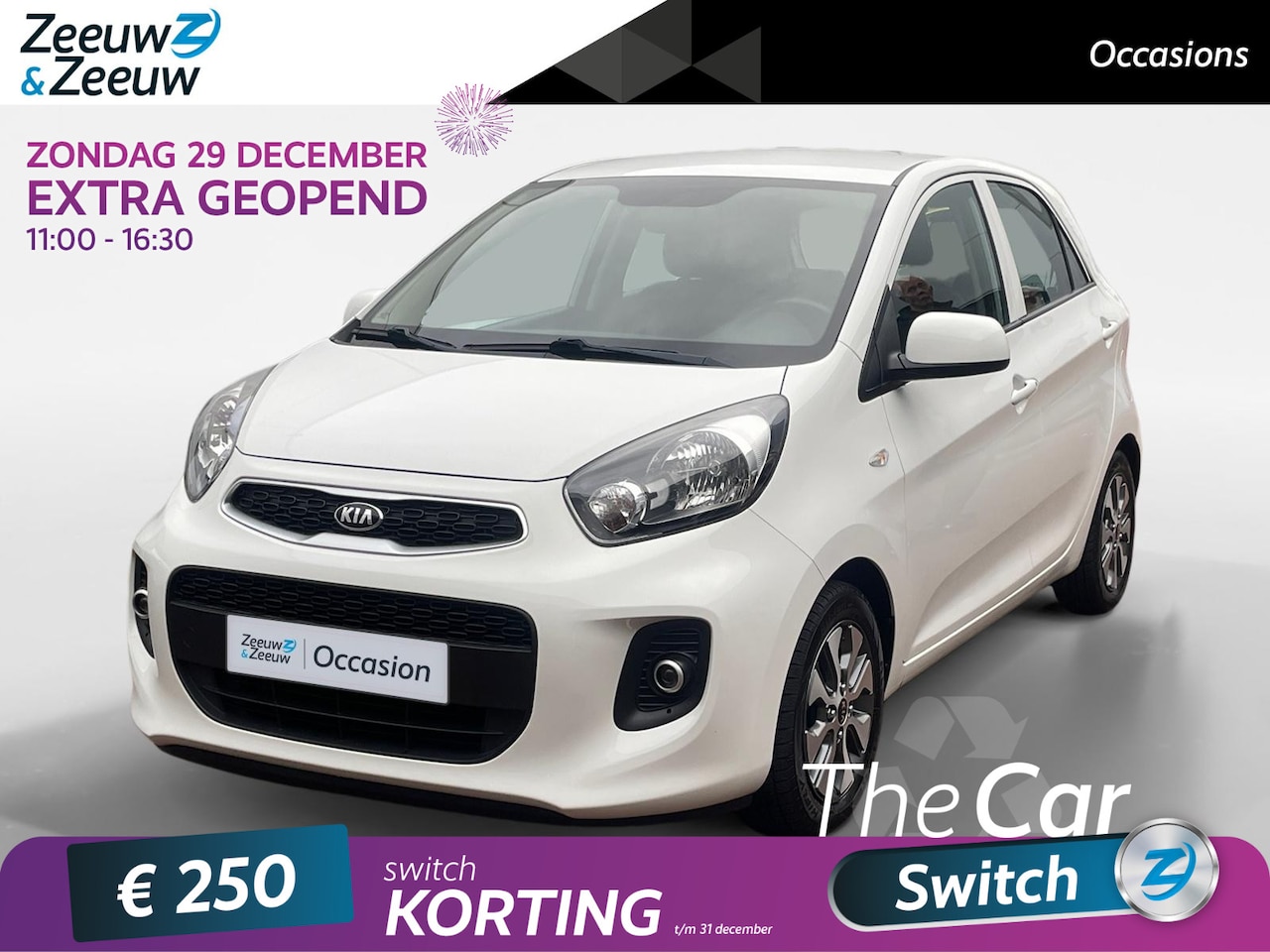 Kia Picanto - 1.0 CVVT EconomyPlusLine | Camera | Navigatie | Bluetooth | Airco | 57728 KM NAP - AutoWereld.nl