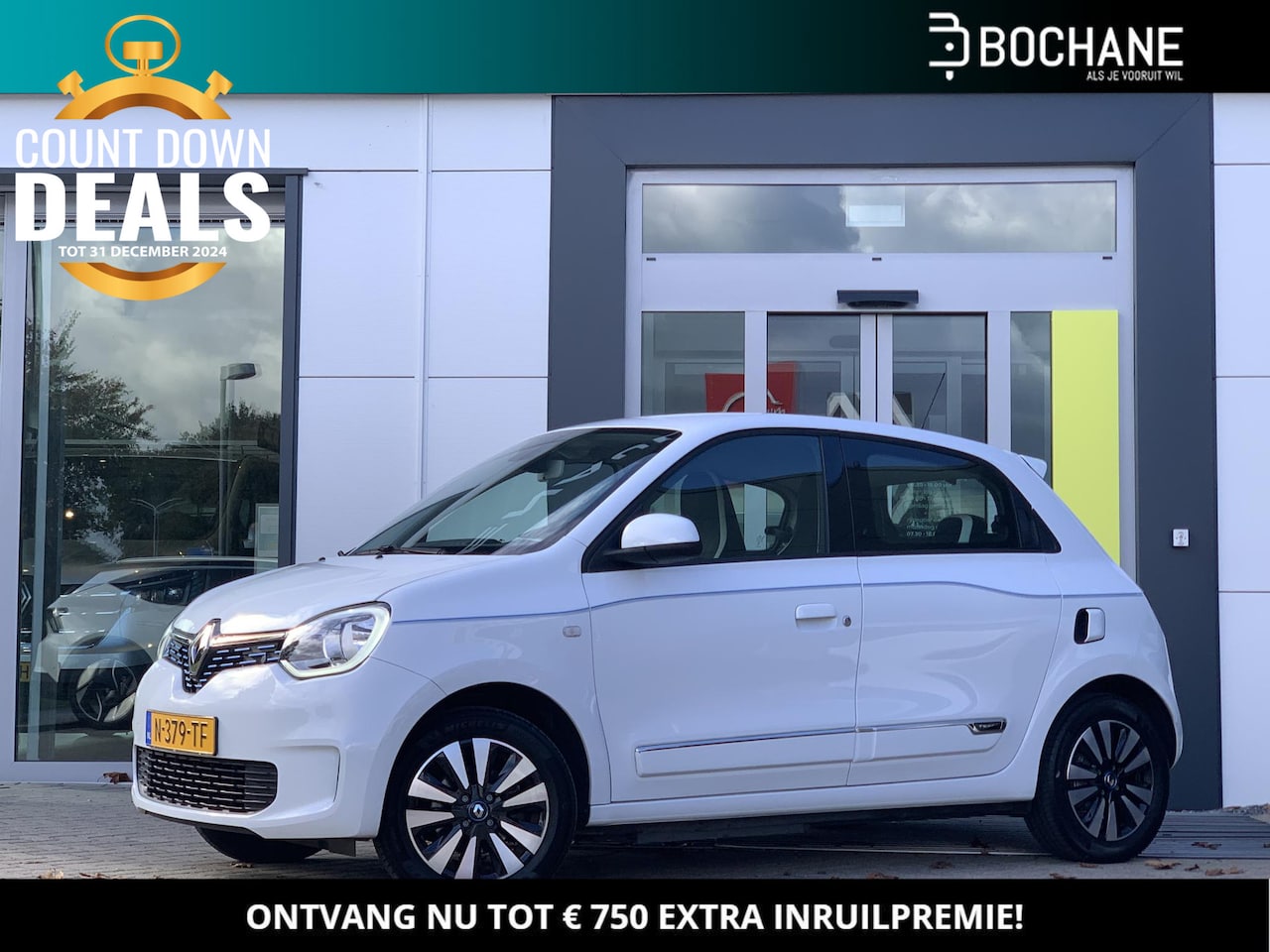 Renault Twingo Z.E. - R80 Intens | Navigatie | Achteruitrijcamera | 2.000,- subsidie - AutoWereld.nl