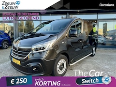 Renault Trafic - 1.6 dCi 95 T27 L1H1 Comfort | Vloerplaat | Airco | Camera | Sidebars | 3 Pers. | Alarm kla