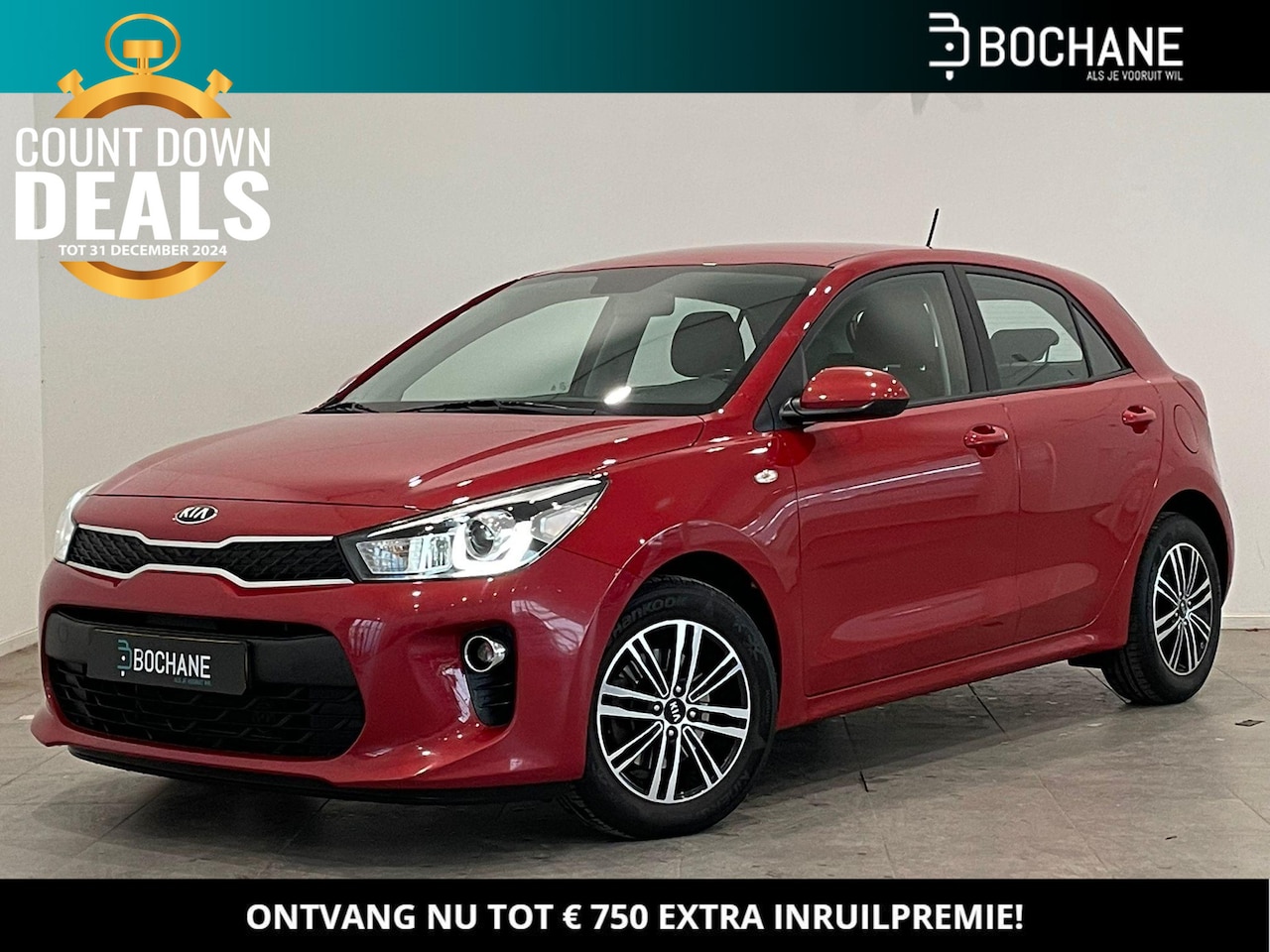 Kia Rio - 1.0 T-GDI 100 ComfortPlusLine Navigator | Lichtmetalen velgen 15" - AutoWereld.nl