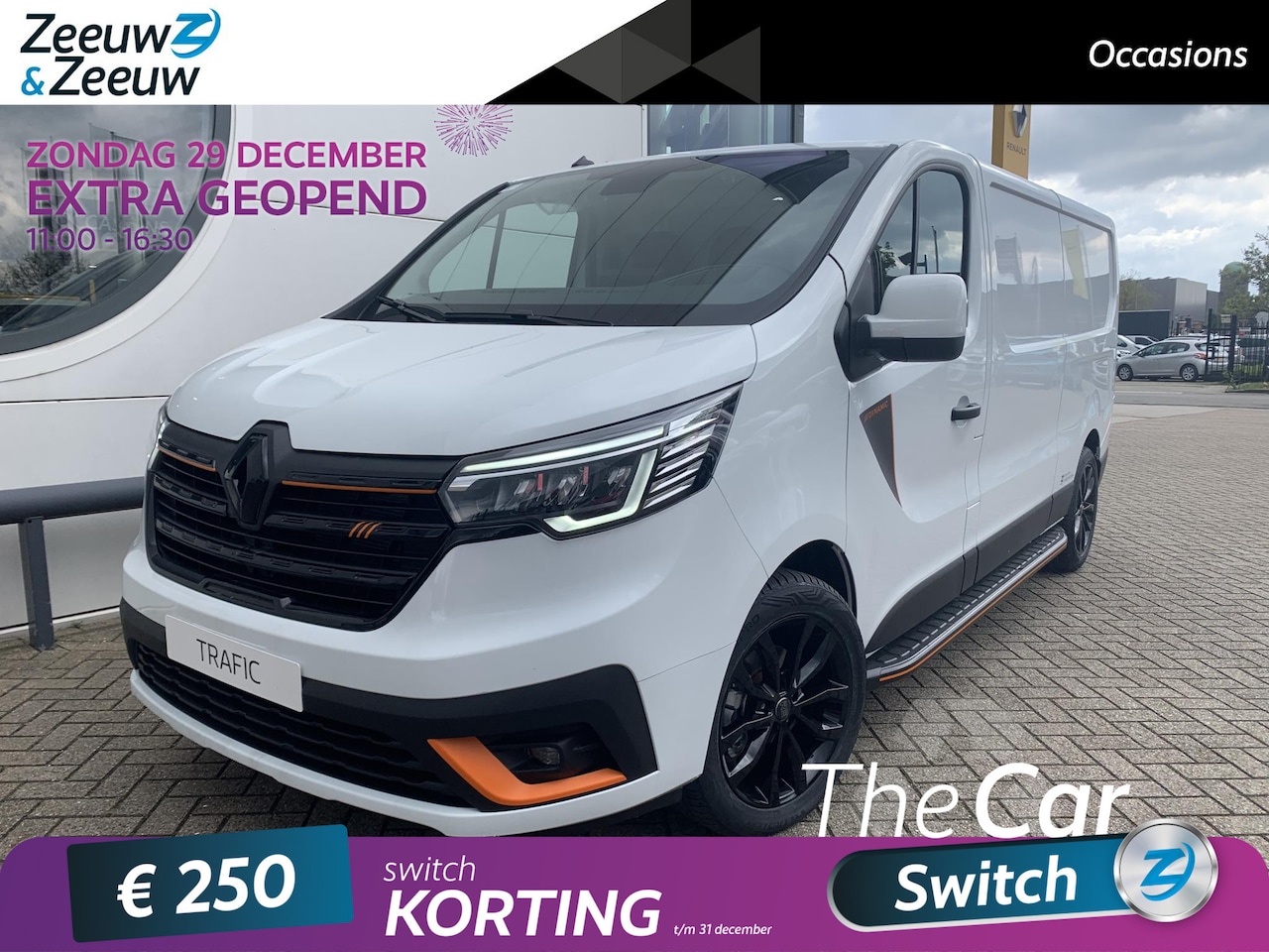 Renault Trafic - 2.0 dCi 130 T30 L2H1 Work Edition Speciale uitvoering, zeer compleet, exclusief bij Zeeuw - AutoWereld.nl