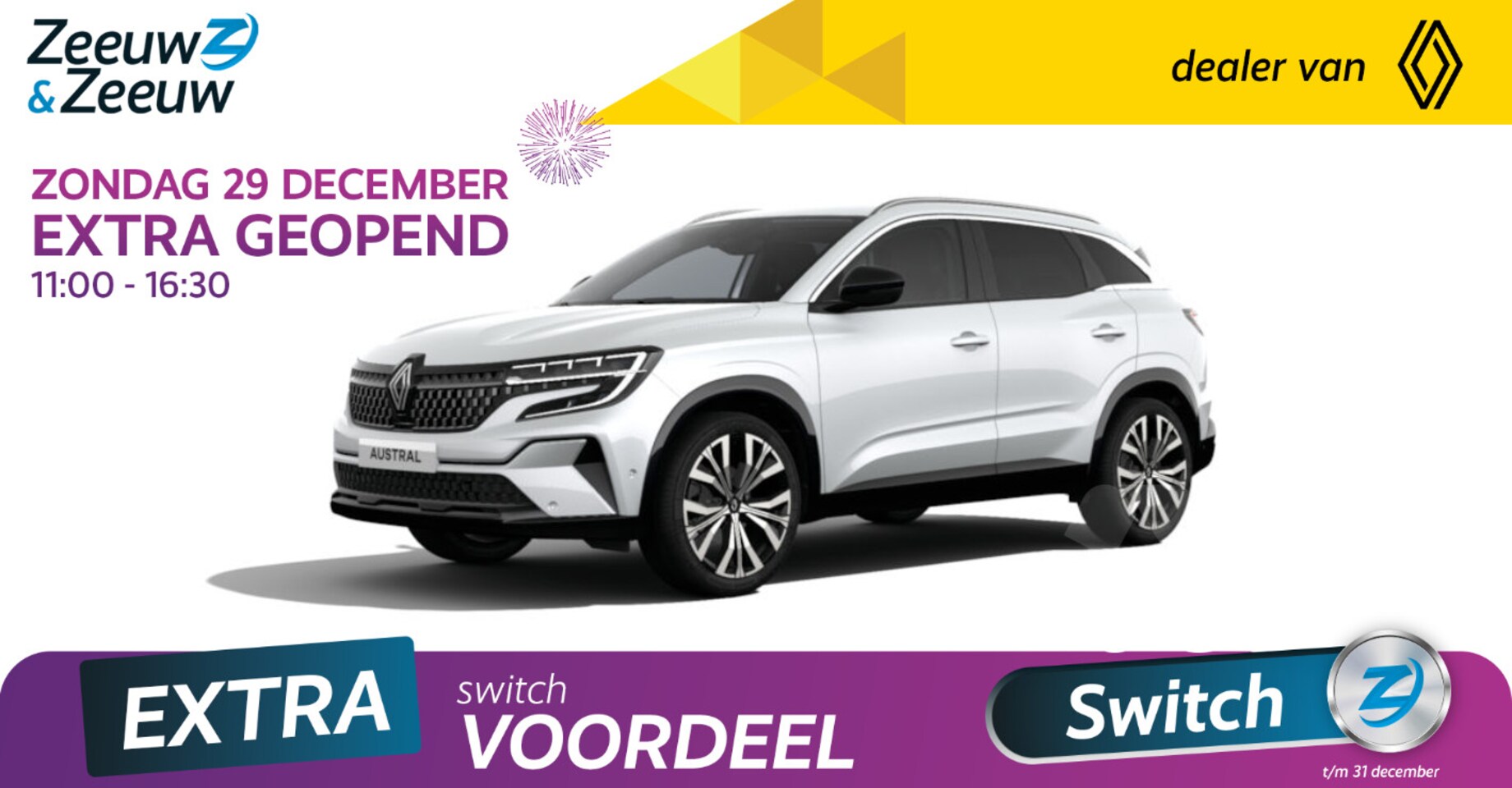 Renault Austral - 1.2 E-Tech Hybrid 200 Iconic | Nu uit voorraad leverbaar | extra inruilwaarde 4.000 Euro. - AutoWereld.nl