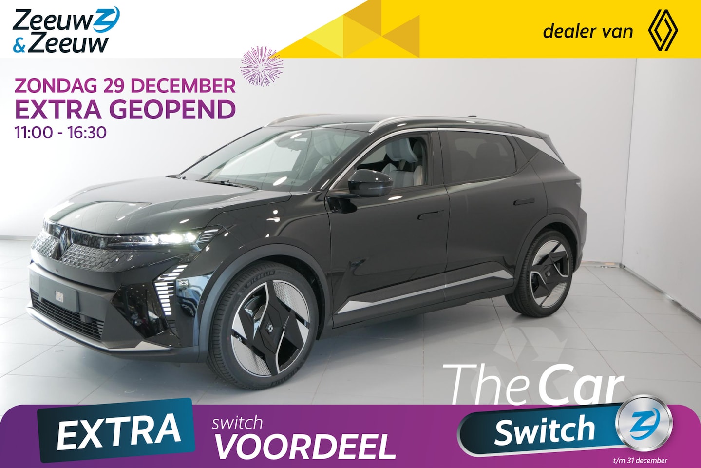 Renault Scenic E-Tech - EV87 long range iconic Uit voorraad leverbaar OP = OP - AutoWereld.nl