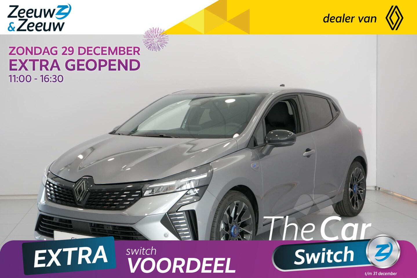 Renault Clio - 1.6 E-Tech Full Hybrid 145 esprit Alpine Uit voorraad leverbaar! OP=OP - AutoWereld.nl