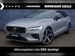 Volvo V60 - 2.0 T6 Plug-in hybrid AWD Plus Dark | Nieuw Binnen | Trekhaak | Harman/Kardon | Lightning