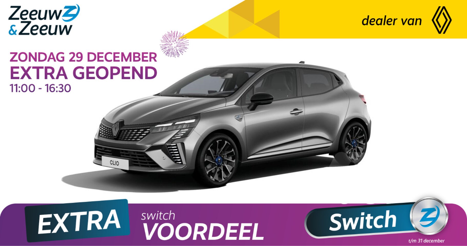 Renault Clio - 1.6 E-Tech Full Hybrid 145 esprit Alpine Uit voorraad leverbaar op = op - AutoWereld.nl