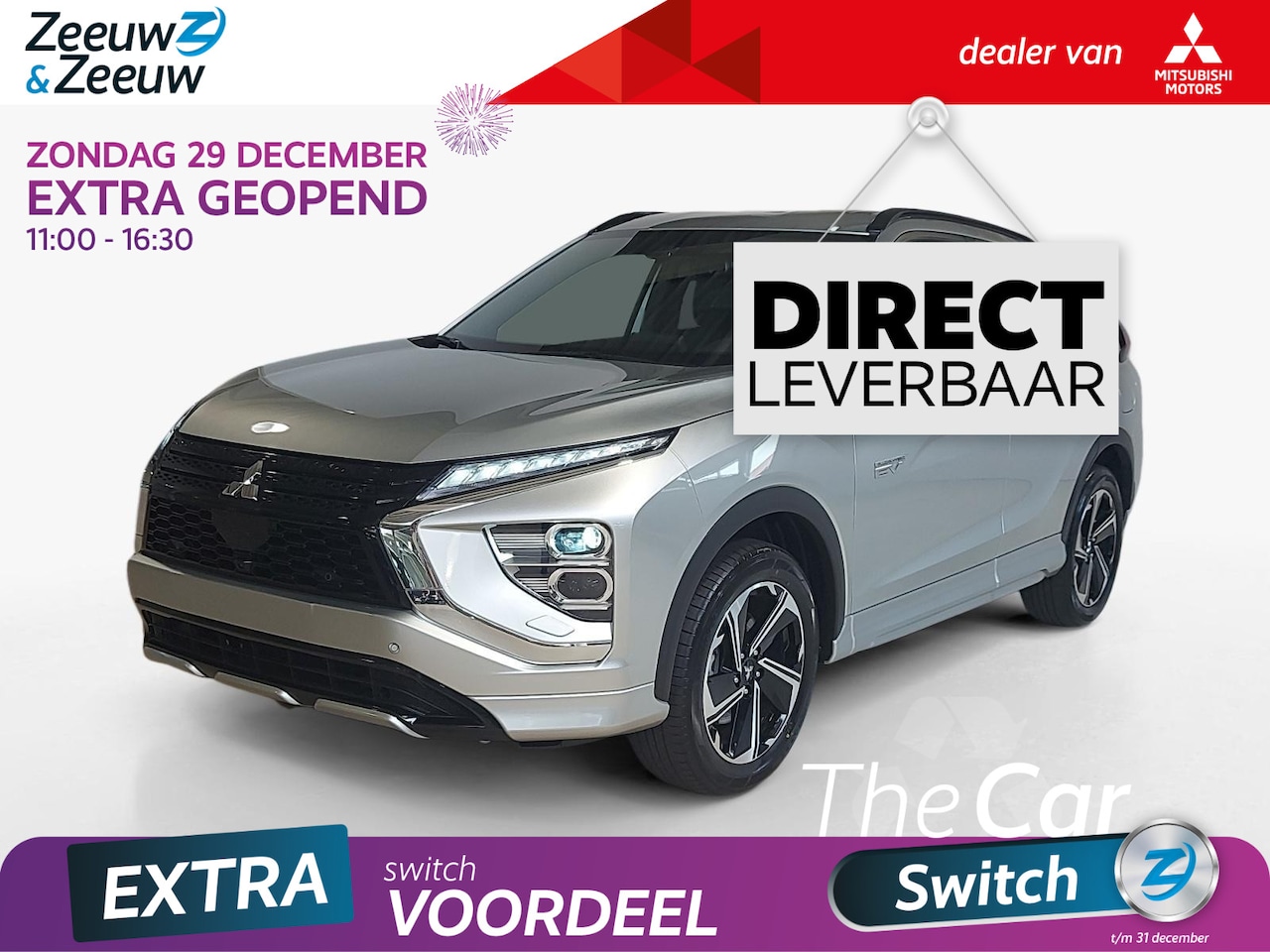 Mitsubishi Eclipse Cross - 2.4 PHEV Executive | €8000,- VOORRAAD KORTING OP IS OP | Direct leverbaar | 8 JAAR GARANTI - AutoWereld.nl